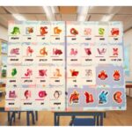2 sayfa Rakamlar model-7 İngilizce öğrenme english çocuk okul defter kitap sticker yapışkan etiket