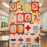 Sayılar model-1 İngilizce öğrenme english çocuk okul defter kitap sticker yapışkan etiket