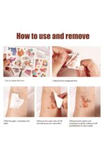 Korsan model-5 tattoo çocuk glitter parıltılı simli çıkartma deniz geçici dövme - Görsel 3