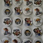 5 adet One piece anime çanta dekoratif tarz baskı tasarım rozet
