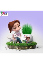 Pırıl çim adam çocuk kız erkek oyuncak eğitici - Görsel 2