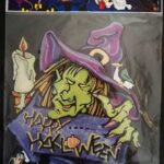 3D büyük boy duvar sticker süs korku dekorasyon halloween cadılar bayramı