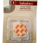 4'lü Bebek çocuk güvenlik köşe koruyucu ürünü