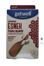15'li adet advanced esnek ilkyardım suya dayanıklı yara bandı