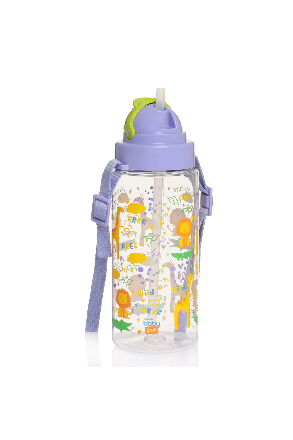 1_org_zoom-2814.jpg Pipetli tritan BPA free çocuk okul askılı suluk 500 cc makara - Görsel 1
