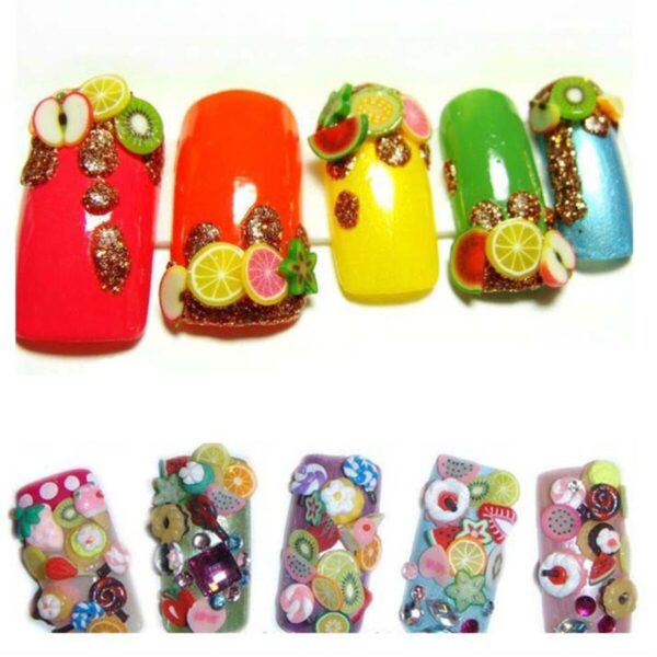 5 adet çubuk nail art dekorasyon