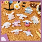 5 Adet Sevimli Çanta Kalem Kutu Süs Dekorasyon Şapka Öğrenci Çocuk Broş Badge