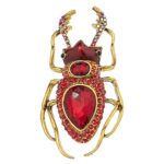 Elmas Böceği Bereket Mısır Böcek Vintage Brooch Çanta Dekor Gift Aksesuar Broş
