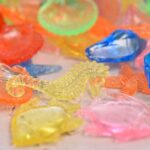 10 Parça Deniz Canlıları Kristal Gem Taş Oyuncak Süs Çocuk Hazine Aksesuar