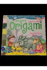 Hikayelerle origami Jurassic Park kağıt kaplama sanatı oyun çocuk eğitici aktivite kitap