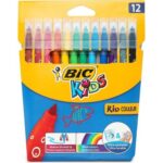 Kids Couleur Ultra Yıkanabilir Keçeli Boya Kalemi 12 Renk