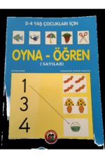 İkili set 3-4 yaş çocuklar için Oyna-Öğren Kavramlar Sayılar