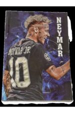 32 Sayfa Düz Çizgili 13,5x9,5 Cm Okul Öğrenci Spor Film Ünlü Futbolcu Ronaldo Küçük Not Defteri