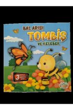 3 kitaplık 3 boyutlu hareketli kitap Bal arısı Tombiş serisi masal öykü çocuk kitap - Görsel 3