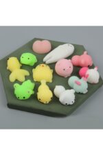 5 adet hayvan sukuşi anti-stres çocuk okul tatil hediye squishy oyuncak - Görsel 2