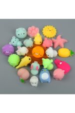 5 adet hayvan sukuşi anti-stres çocuk okul tatil hediye squishy oyuncak - Görsel 4