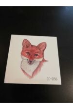 5 Adet Hayvan-4 Motif Desen Şekil Karikatür Etiket Sticker Çocuk Okul Öğrenci Geçici Dövme - Görsel 4