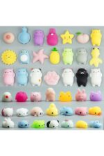 5 adet hayvan sukuşi anti-stres çocuk okul tatil hediye squishy oyuncak - Görsel 5